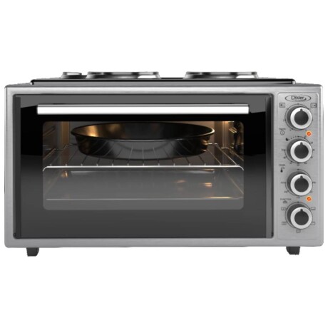 Horno eléctrico Dikler 45 Lts. D-50 inox. con 2 discos Horno eléctrico Dikler 45 Lts. D-50 inox. con 2 discos