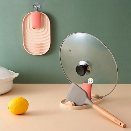 Soporte Utensilios / Posa Tapas Cocina Rosa Soporte Utensilios / Posa Tapas Cocina Rosa