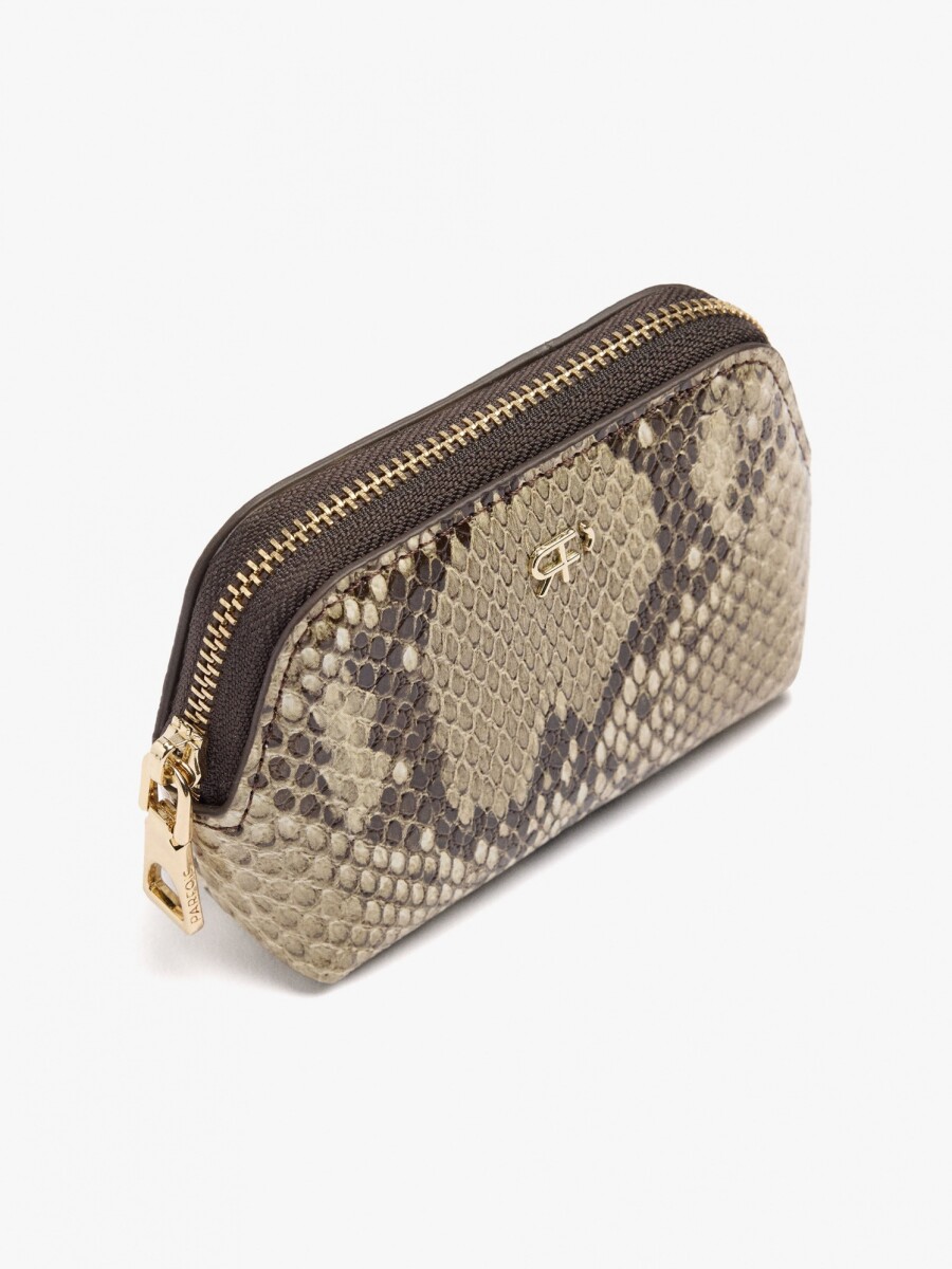 Monedero Estampado Animal multicolor