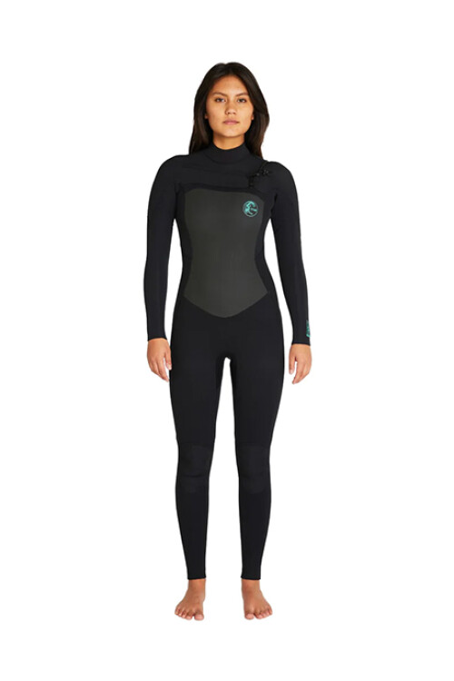Wetsuit Focus Dama 4/3mm - Full Chest Zip - Negro Wetsuit Focus Dama 4/3mm - Full Chest Zip - Negro