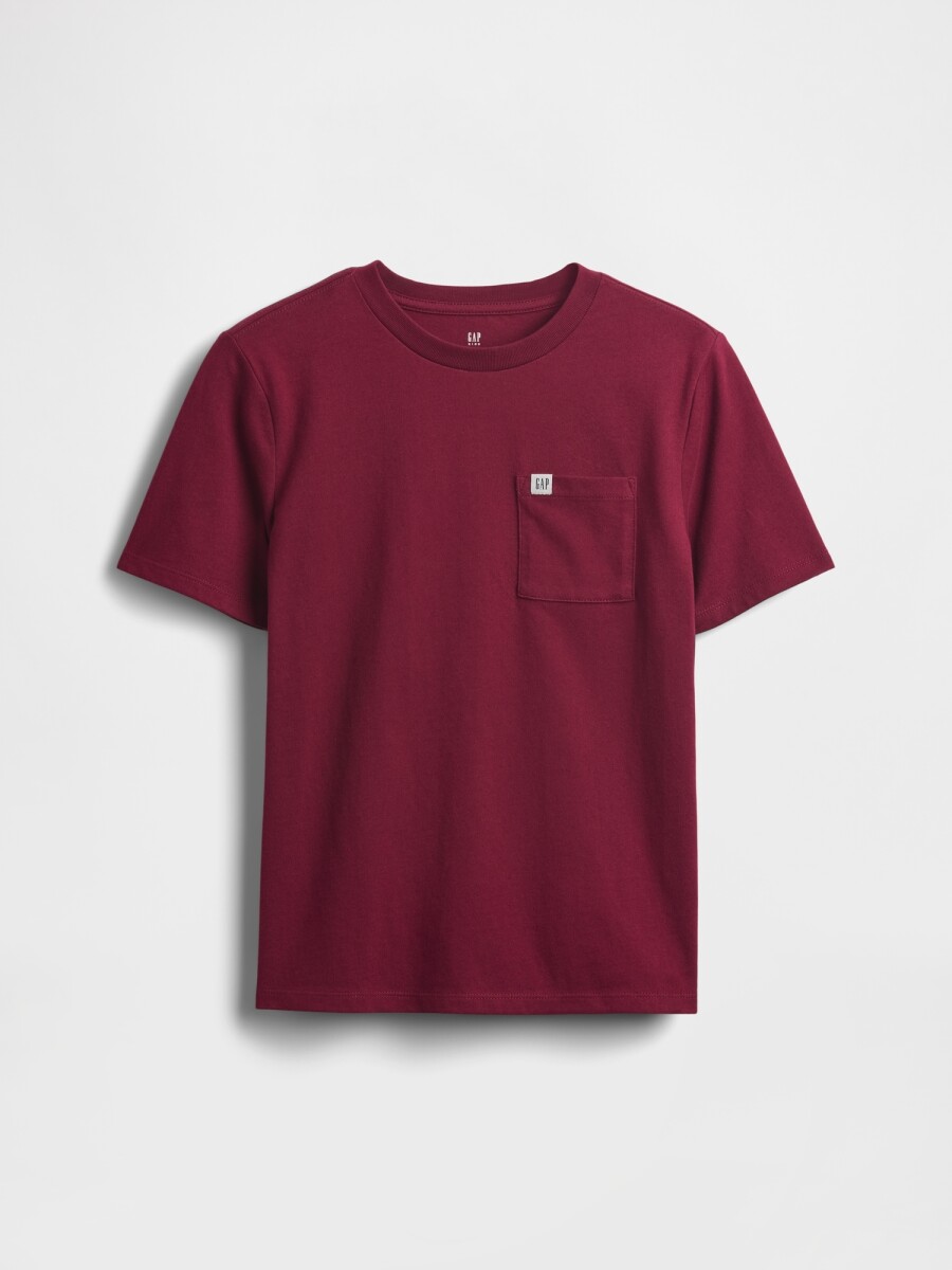 FRCH SS ORIGINAL LOGO POCKET TEE - RED DELICIOUS 