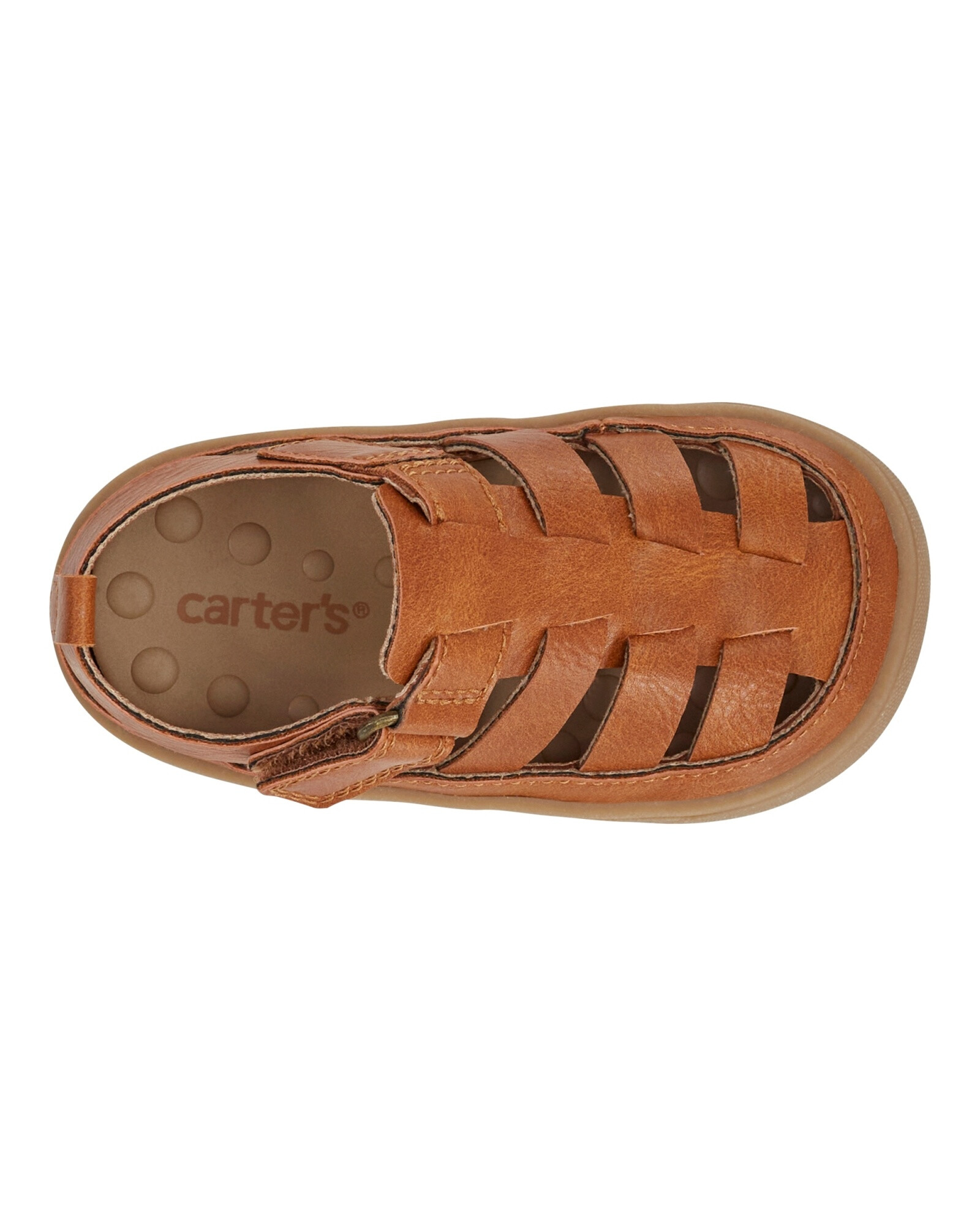 Sandalias con velcro, marrón Sandalias con velcro, marrón