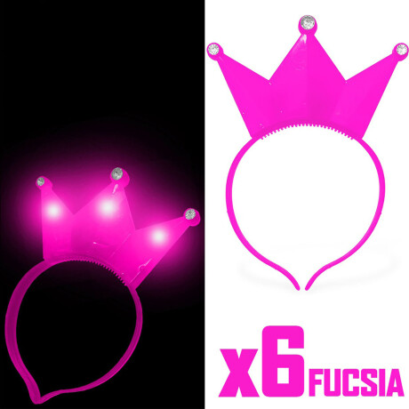 Set Cotillón N5 X24 Vinchas Corona Reina Con Luz Led Set Cotillón N5 X24 Vinchas Corona Reina Con Luz Led