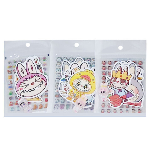 Stickers Labubu varios diseños Stickers Labubu Varios Diseños