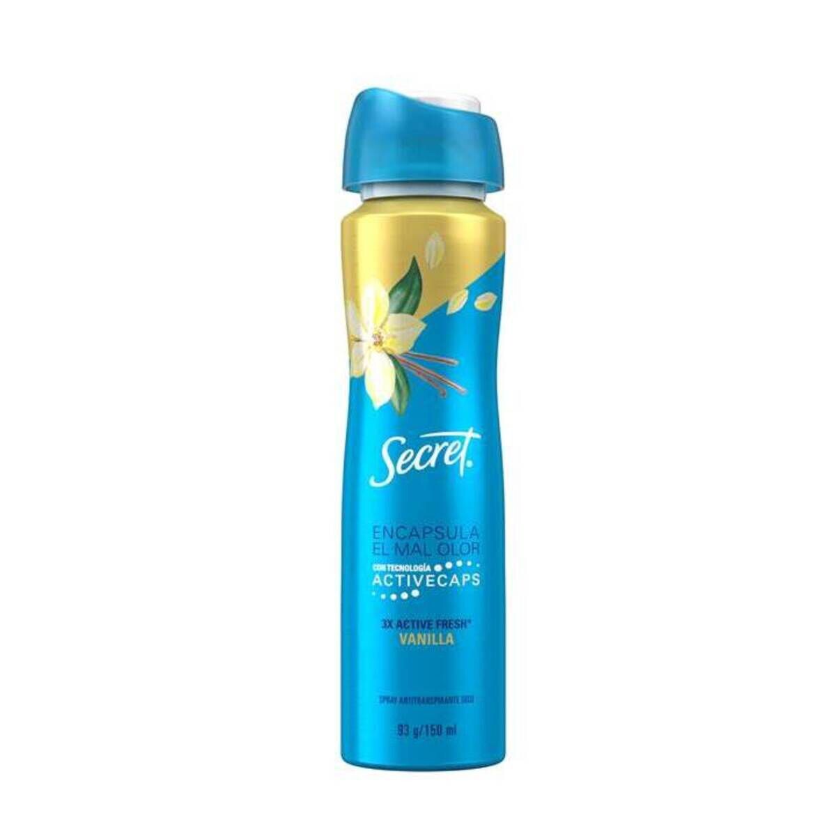 SECRET SPRAY VANILLA ANTI-TRANSPIRANTE U 