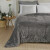 Acolchado Corderito 2 Plazas Lepper Prisma Gris
