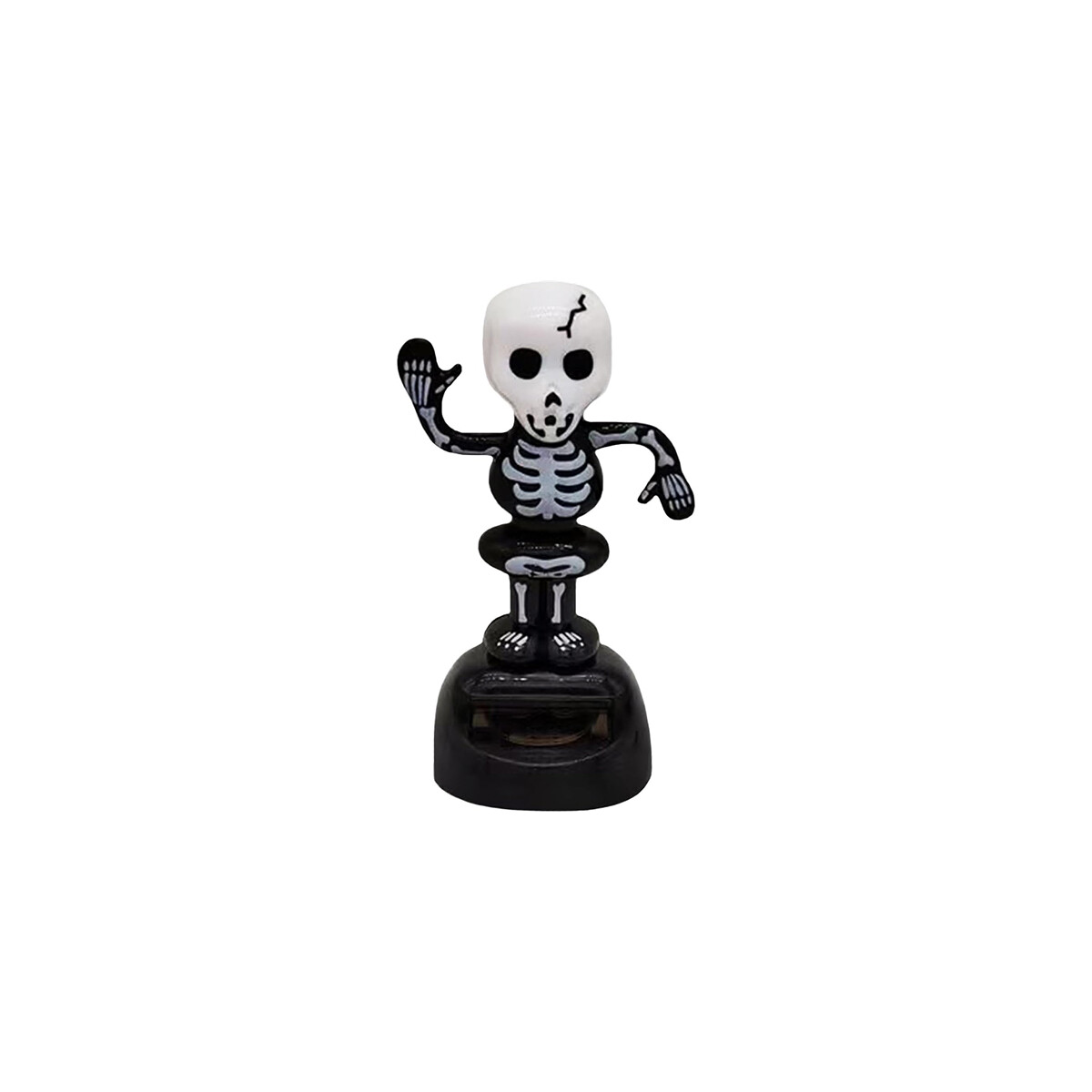 Muñeco solar Halloween que baila - Blanco 