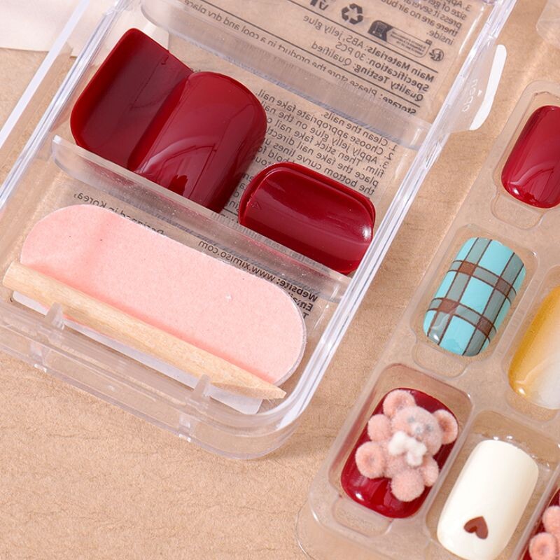 Uñas Postizas - Finlo Chee - 30 Piezas #28 Uñas Postizas - Finlo Chee - 30 Piezas #28