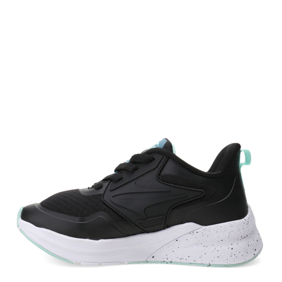 Championes de Niños Topper Iten Negro - Verde Agua