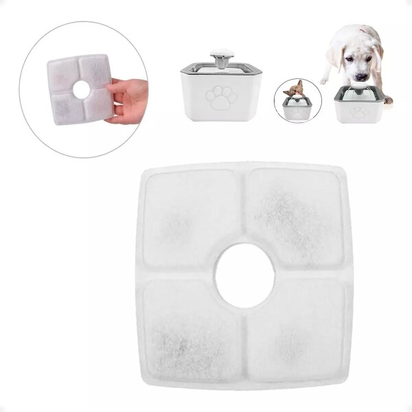 Filtro Para Fuente De Agua Bebedero Perros Gatos X6 Filtro Para Fuente De Agua Bebedero Perros Gatos X6