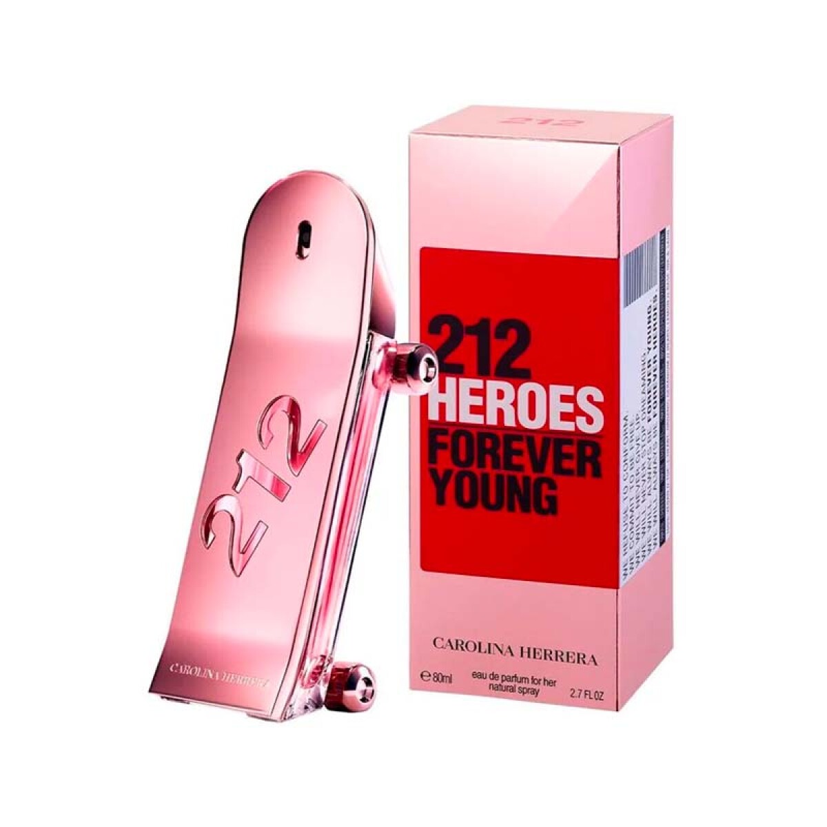 Fragancia Femenina Carolina Herrera 212 Heroes For Her EDP - 80 ml 