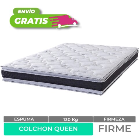 Colchón Dubai EPS con Pillow Top en ambas caras QUEEN 158x198x24 130K Colchón Dubai EPS con Pillow Top en ambas caras QUEEN 158x198x24 130K