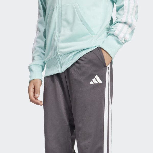 Conjunto Adidas Seasonal Essentials Tiberio Tricot 3 Rayas Multicolor