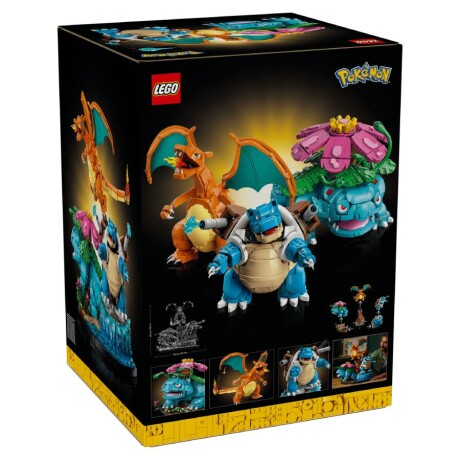 Lego Pokémon 72153 - Venusaur, Charizard y Blastoise - 6838 piezas Lego Pokémon 72153 - Venusaur, Charizard y Blastoise - 6838 piezas