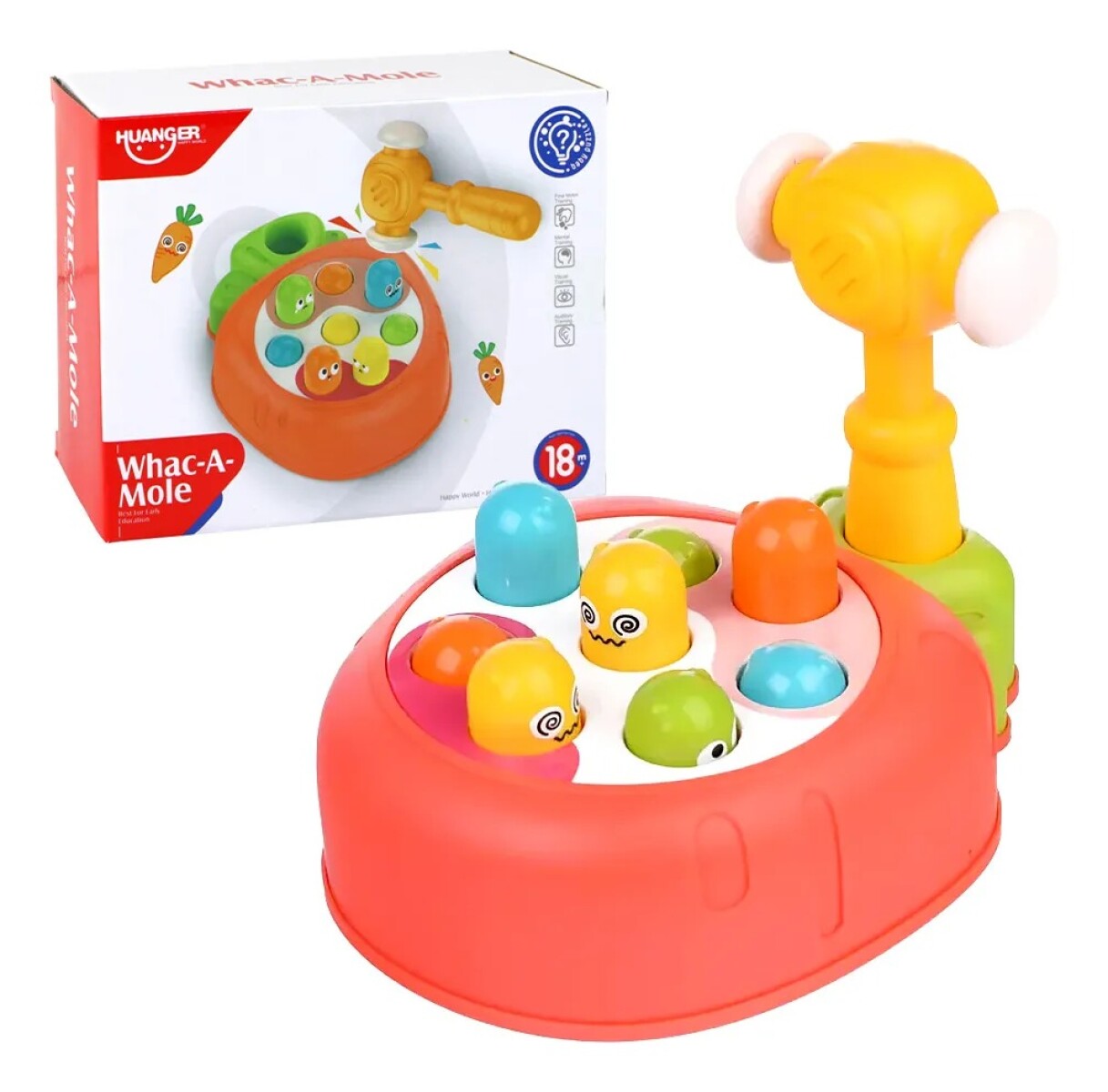 Juego sapito martillo HUANGER 