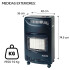 Estufa A Gas Microsonic Egsrh10 OLT ESTUFA A GAS MICROSONIC EGSRH10/20