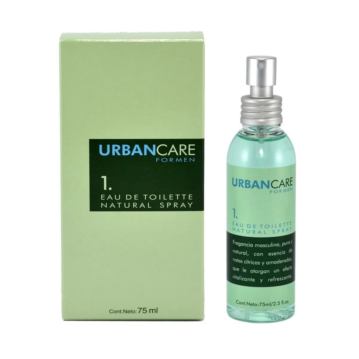 Perfume Urban Care Clásico Edt 75 Ml. 