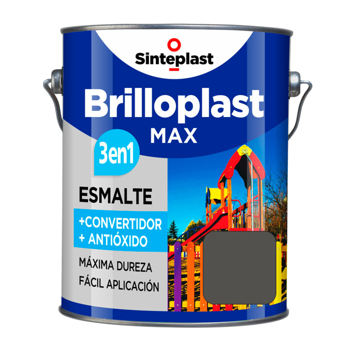 Brilloplast Max - 3en1- Brillante - Gris Espacial 