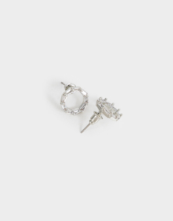 Aros Pasantes Premium Silver Aros - Plateado