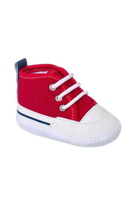 Tenis Acordonado Bebe Rojo