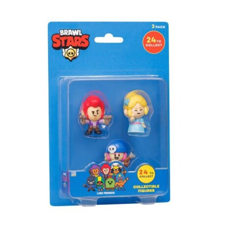 Set X3 Figuras Brawl Stars Coleccionables 001