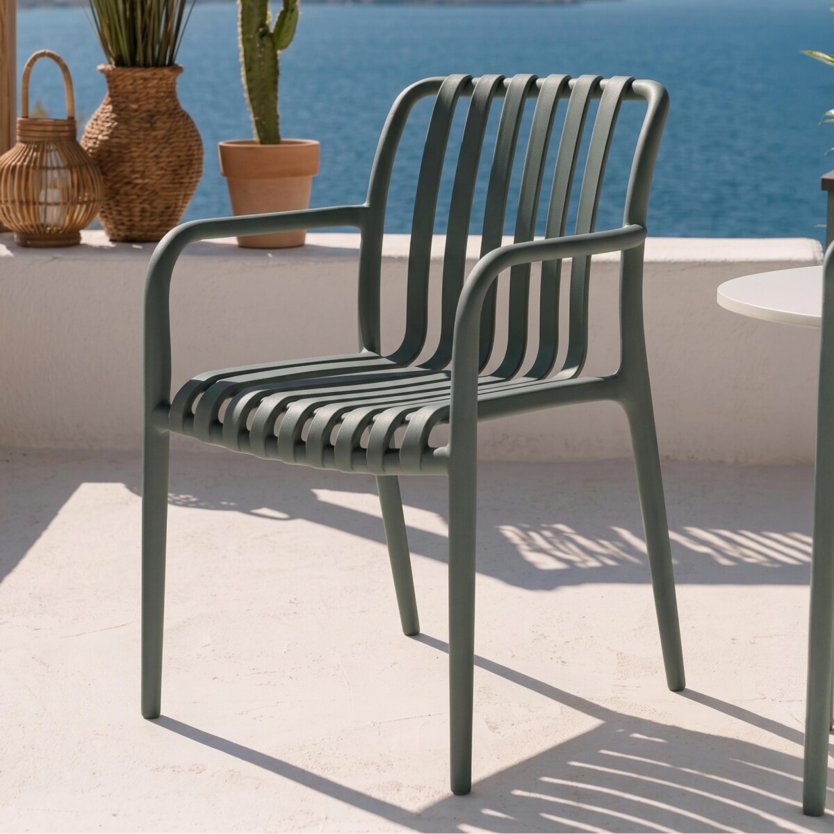 Silla de Exterior Atenas - Gris 