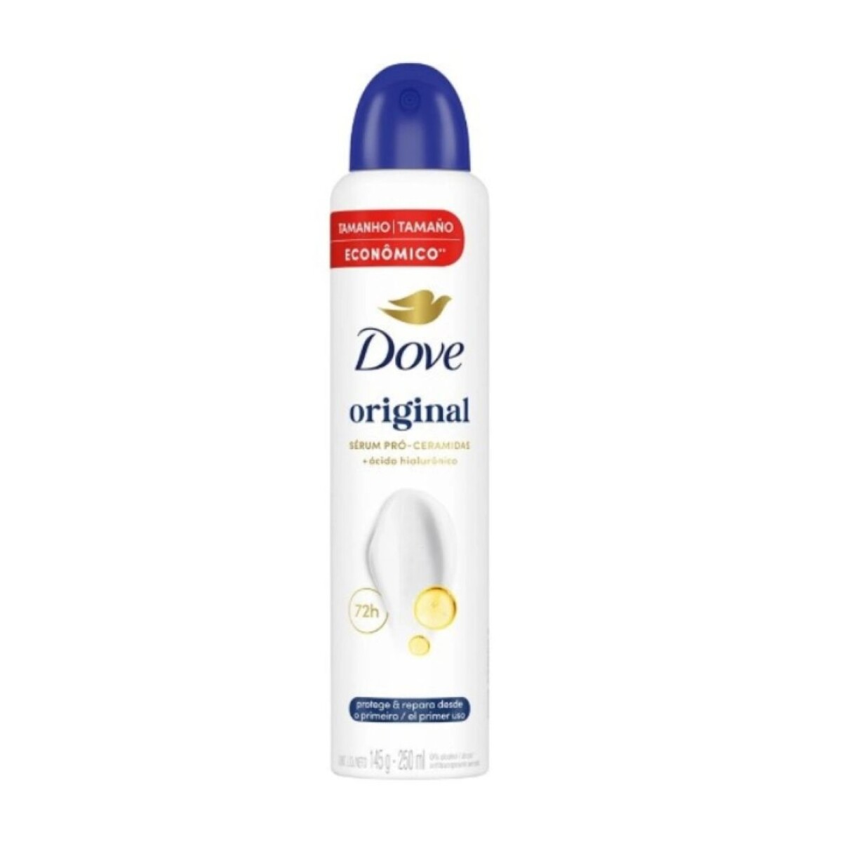 Antitranspirante en Aerosol Dove Original 250 ml - Sin Color 