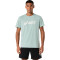 Polos Training Asics Logo Tee Hombre Ocean Haze