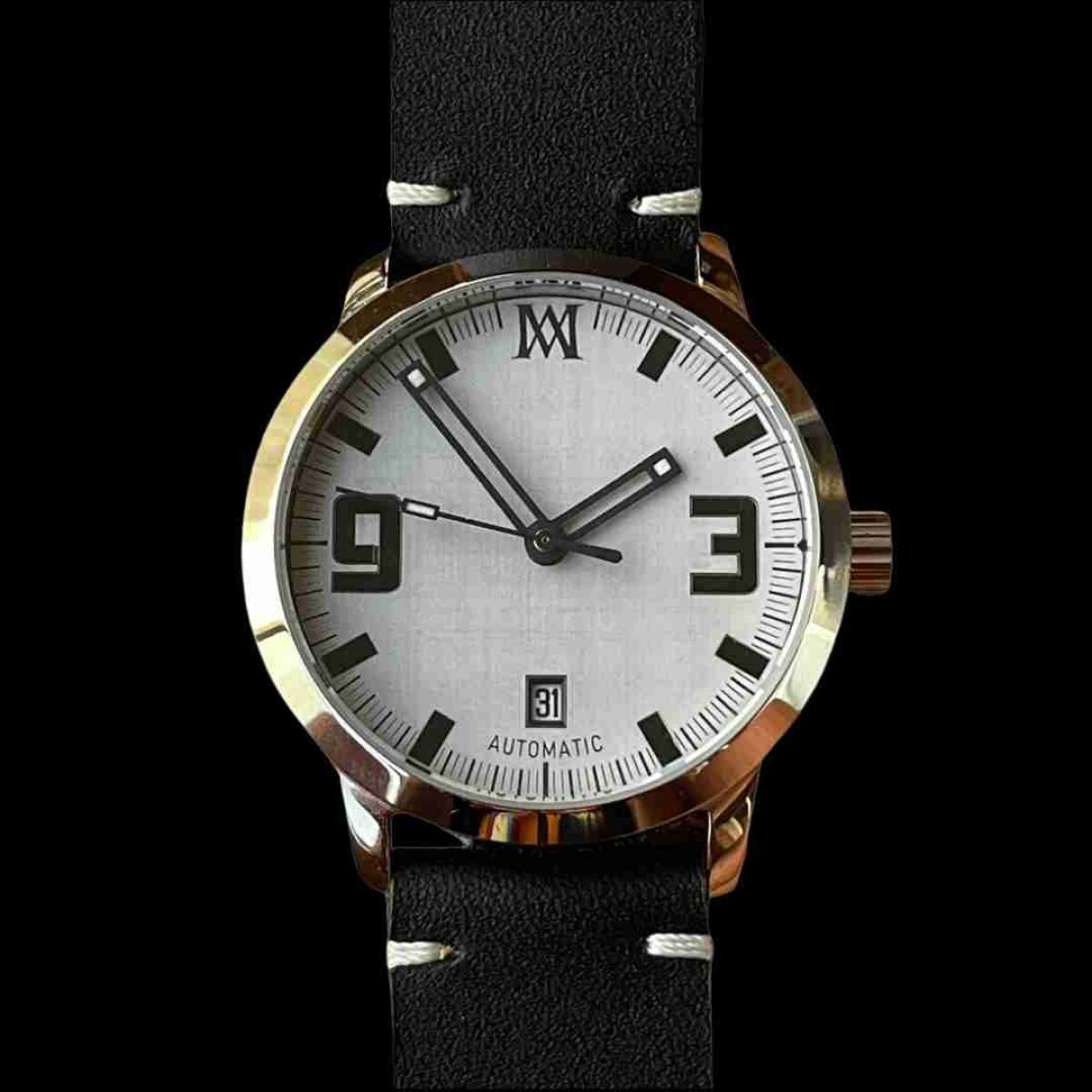 Reloj Mauer Moon Dial 36 mm - Obsidian 