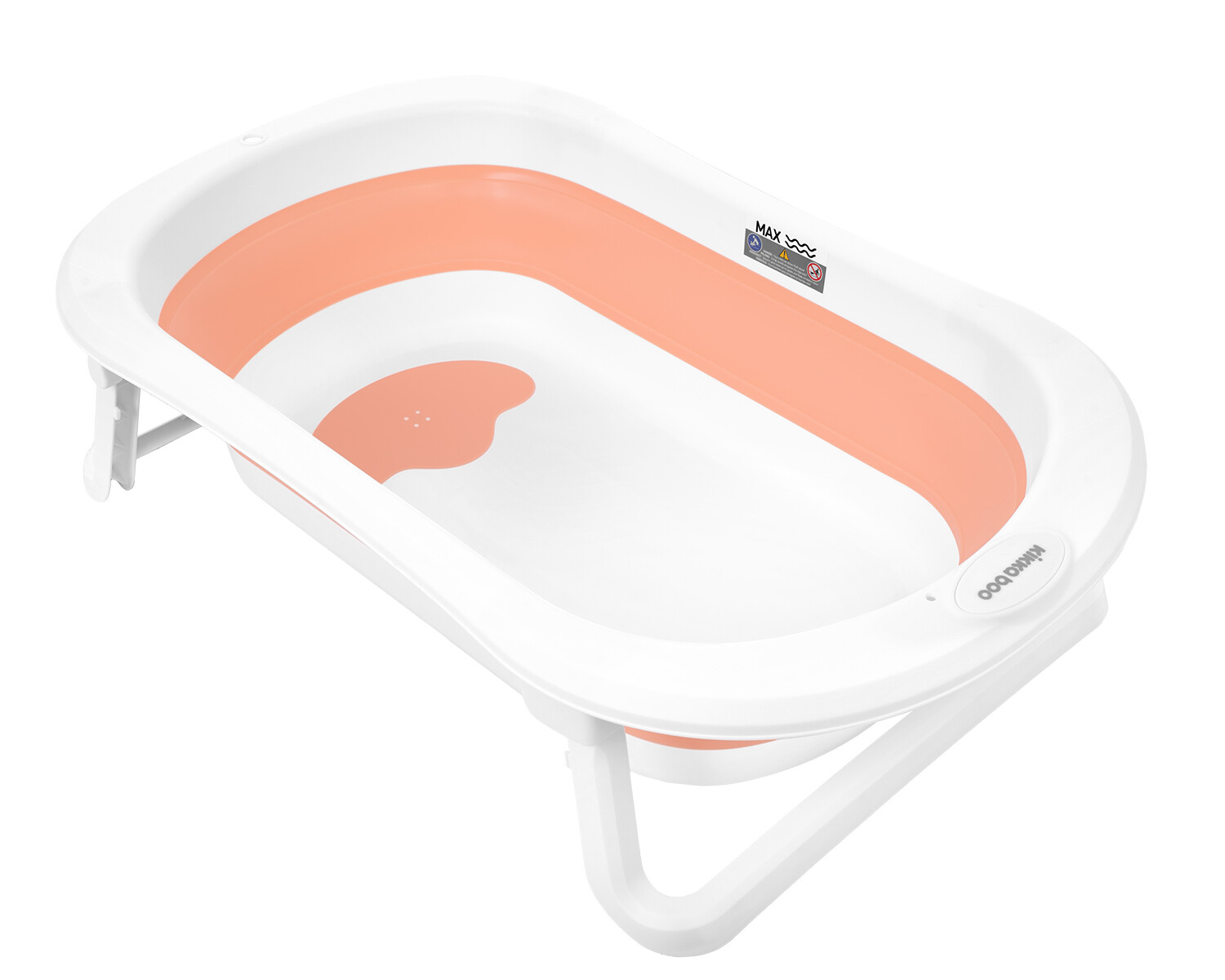 Baño plegable FIJI KIKKABOO - rosa 