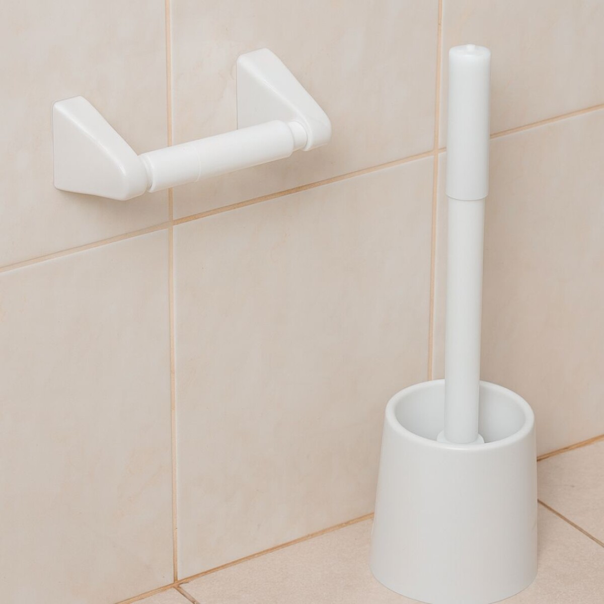 Barra para rollo de papel Higiénico - Blanco 