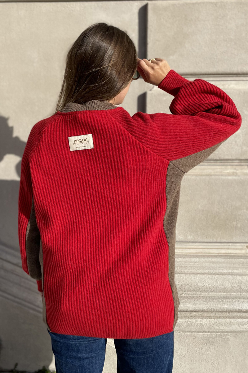 Buzo duo Rojo