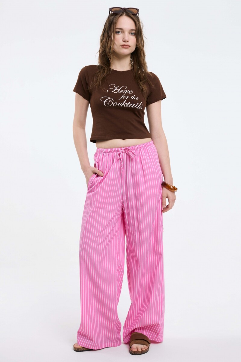 Pantalón Gio - Rosado 