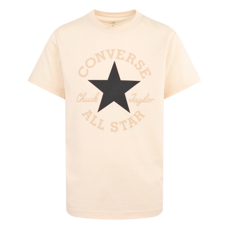 Remera Dissected Chuck Patch de Niño Crema