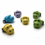 AUTITO CABEZA DE ANIMAL WORLD SET x6 AUTITO CABEZA DE ANIMAL WORLD SET x6