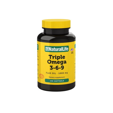 Triple Omega 3, 6, 9 x100 Natural Life Triple Omega 3,6,9 Natural Lif