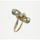Anillo Oro 18K, Con Brillantes, Diamantes Y Perla Natural Anillo Oro 18K, Con Brillantes, Diamantes Y Perla Natural