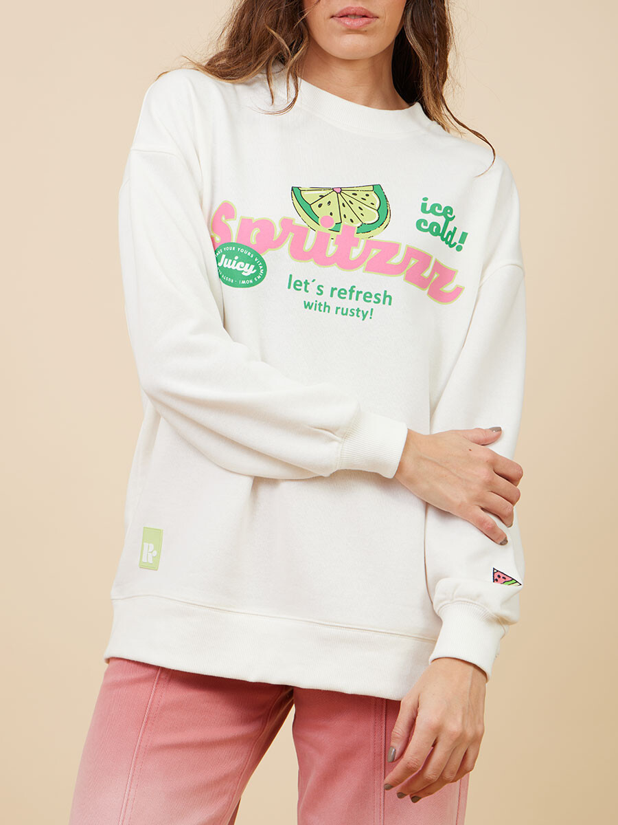 SWEATER CAYAMBE RUSTY - Blanco 