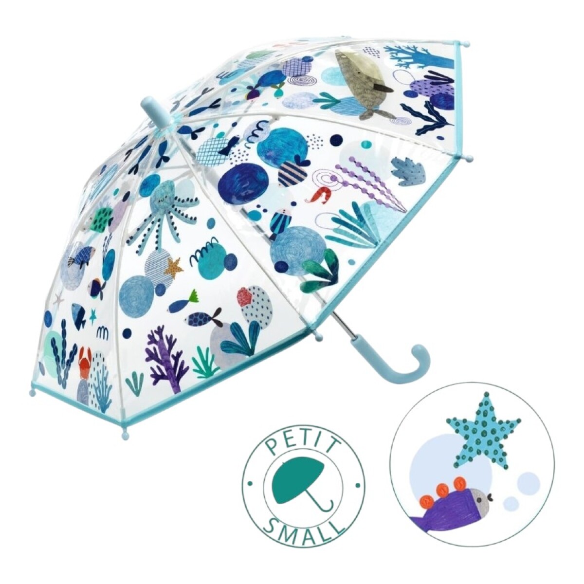 Paraguas infantil DJECO - Azul 
