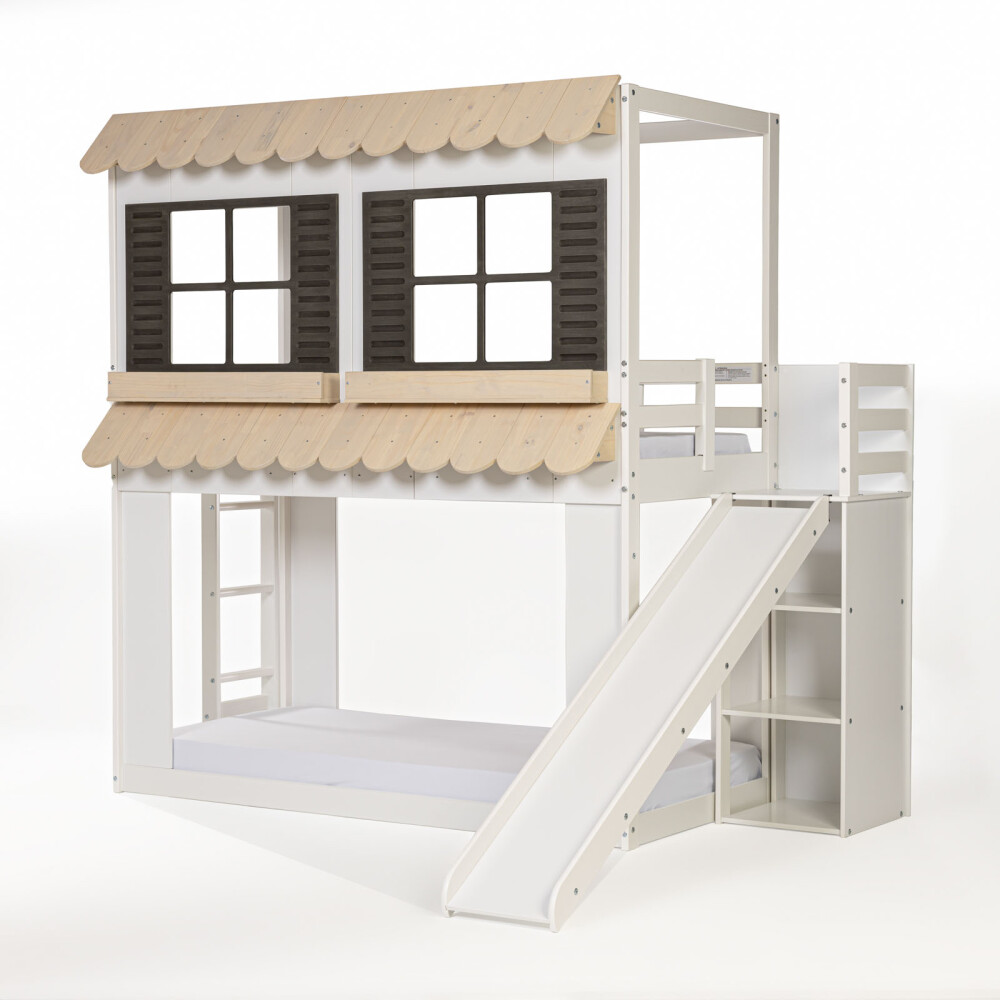 ESTANTERÍA TOBOGÁN KIDS MDF BLANCO PRAGA