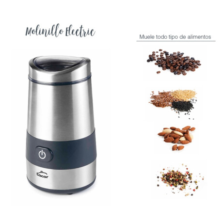 Molinillo de Cafe Electrico 60 gr 200W Limu Lacor Molinillo de Cafe Electrico 60 gr 200W Limu Lacor