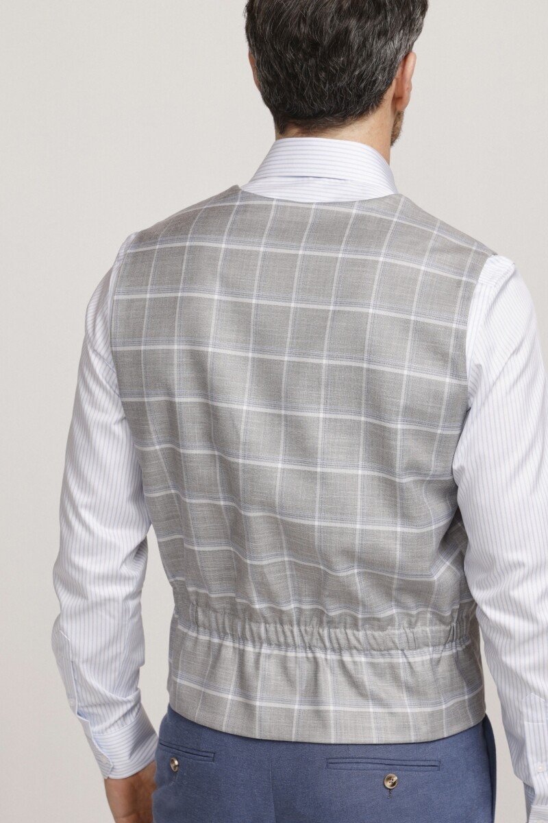 Chaleco Reversible Due Volti GRIS/CHARCOAL