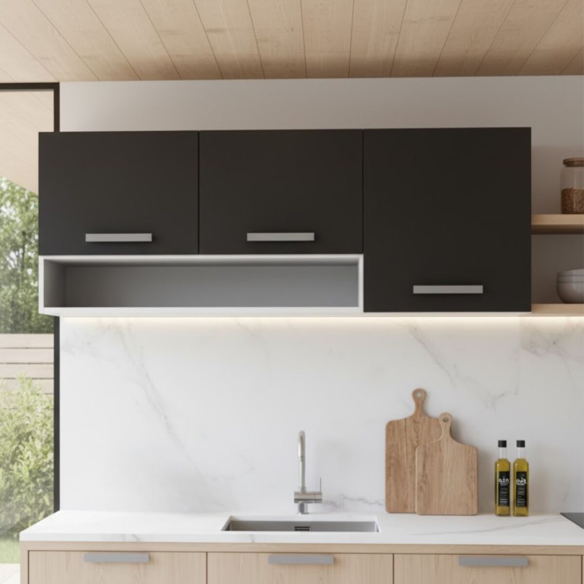 Aereo 3 puertas - Negro 