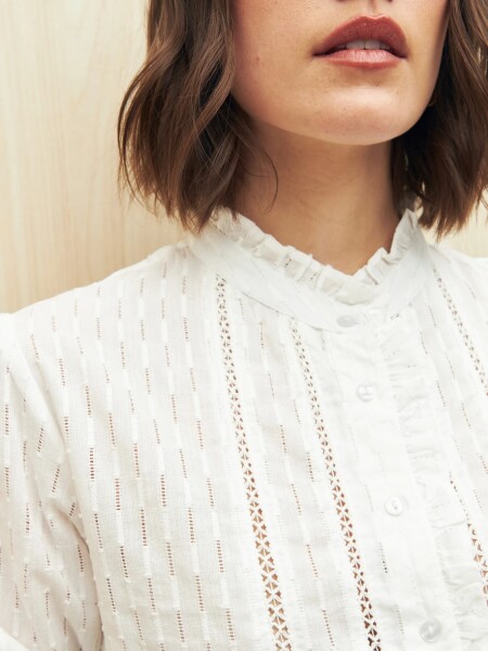 CAMISA ALLIE COLMAN BLANCO