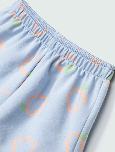 CONJUNTO INFANTIL ESTAMPADO NARANJA