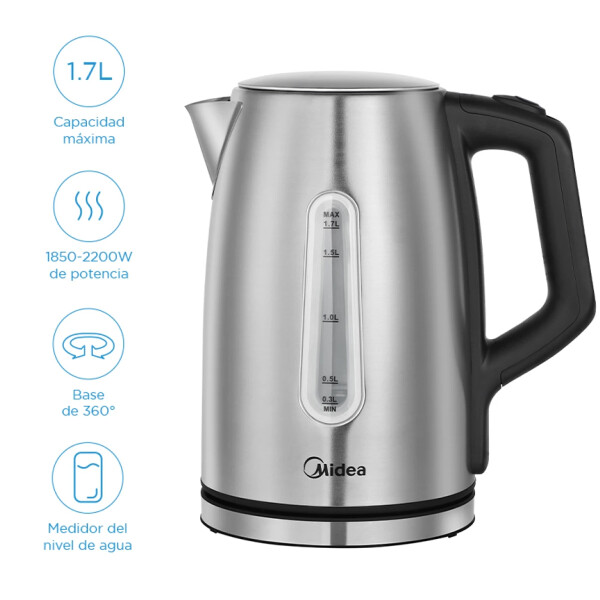 Jarra Eléctrica Midea Mk-17s30b2-e5 1.7 L JARRA ELECTRICA MIDEA 1.7L 17S30B2/5