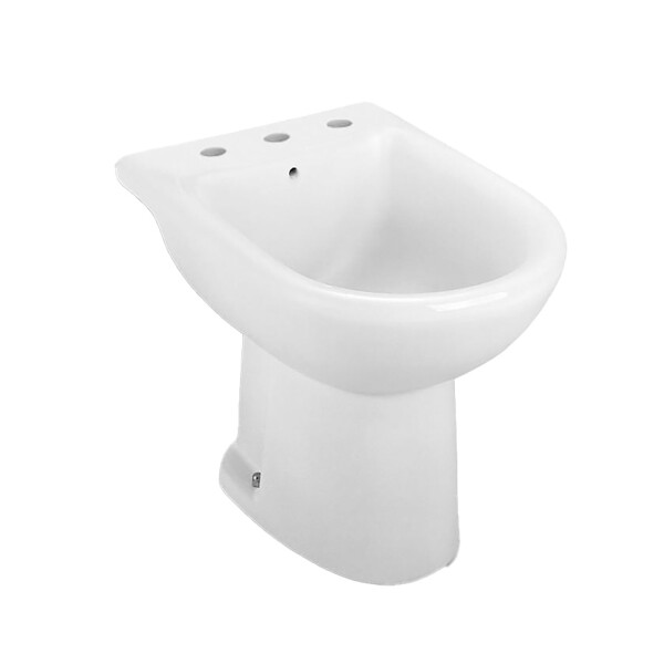 BIDET 3 AGUJEROS MODELO SMART BLANCO CON DUCHA CELITE Bidet 3 Agujeros Modelo Smart Blanco Con Ducha Celite