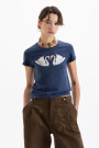 Remera Swan Azul