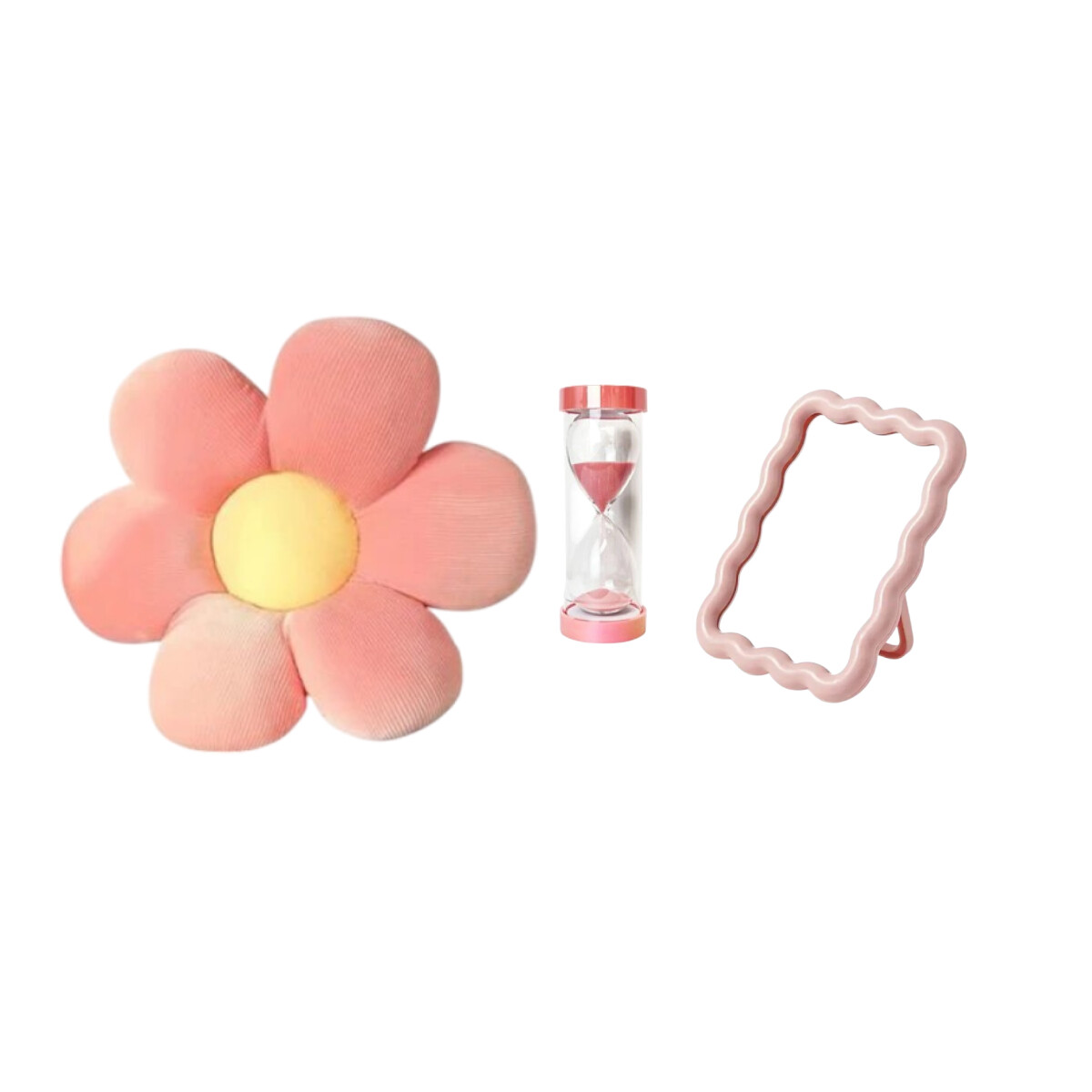 Set x3 deco Rosado 