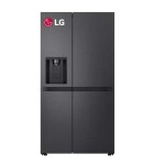 Refrigerador LG inverter 684L GS66SPM negro